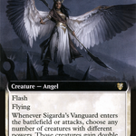 Sigarda's Vanguard (MIC-046) - Midnight Hunt Commander: (Extended Art)