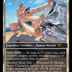 Baldin, Century Herdmaster (SLD-428) - Secret Lair Drop / E. Honda, Sumo Champion