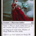 Duelist of Deep Faith (ONE-009) - Phyrexia: All Will Be One