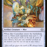 Myr Custodian (ONE-235) - Phyrexia: All Will Be One