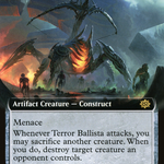 Terror Ballista (BRO-375) - The Brothers' War: (Extended Art)