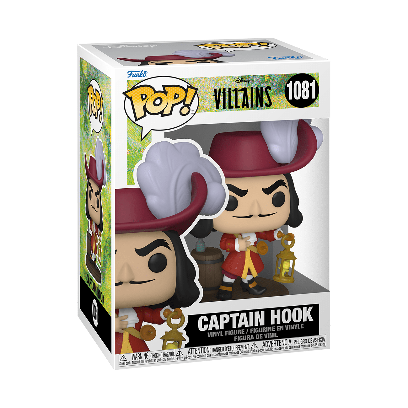 POP! Disney: Villains- Captain Hook by THE MIGHTY HOBBY SHOP