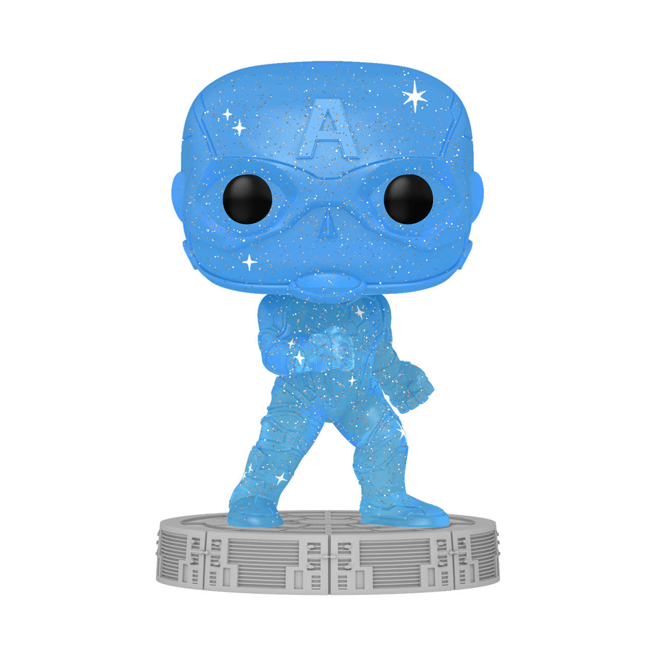 POP! Artist Series: Infinity Saga - Cap America with POP! Protector