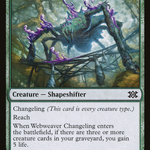 Webweaver Changeling (2X2-164) - Double Masters 2022