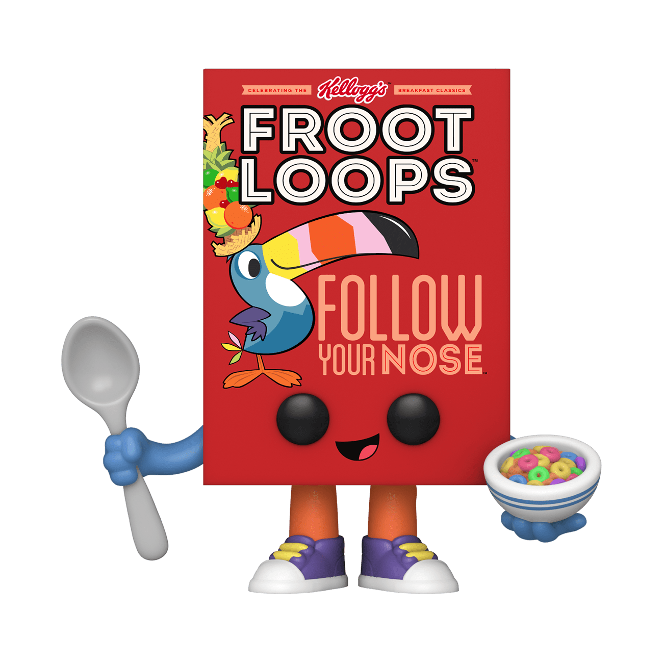 POP! Vinyl: Kelloggs - Froot Loops Cereal Box by THE MIGHTY HOBBY SHOP