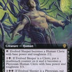 Evolved Sleeper (DMU-402) - Dominaria United: (Extended Art)