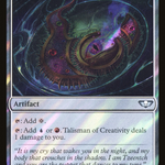 Talisman of Creativity (40K-253★) - Warhammer 40,000 Commander Foil
