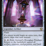 Gerrard's Hourglass Pendant (DMC-017) - Dominaria United Commander