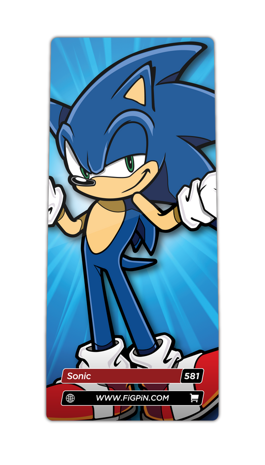 FiGPiN Classic:  Sonic The Hedgehog - Sonic (581)