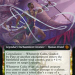 Calix, Guided by Fate (MAT-165) - March of the Machine: The Aftermath: (Extended Art, enchantment)