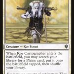 Kor Cartographer (CMR-030) - Commander Legends