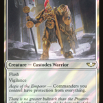 Vexilus Praetor (40K-019) - Warhammer 40,000 Commander Foil