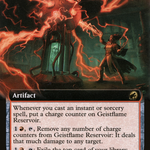 Geistflame Reservoir (MID-355) - Innistrad: Midnight Hunt: (Extended Art)