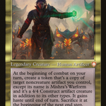 Mishra, Eminent One (BRC-039) - The Brothers' War Commander Etched Foil