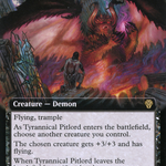 Tyrannical Pitlord (DMU-425) - Dominaria United: (Extended Art)
