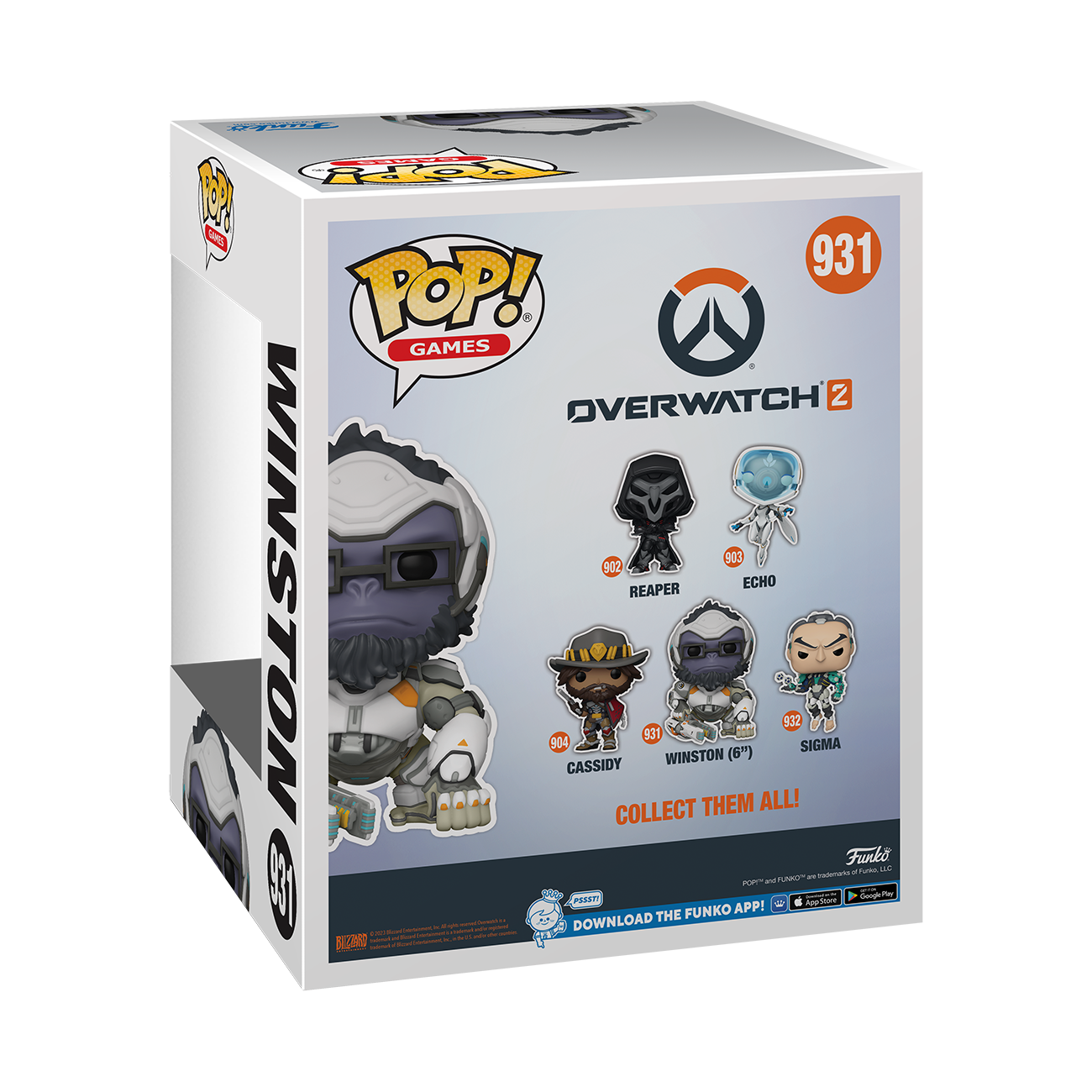 POP! Super: OverWatch 2 - Winston by THE MIGHTY HOBBY SHOP