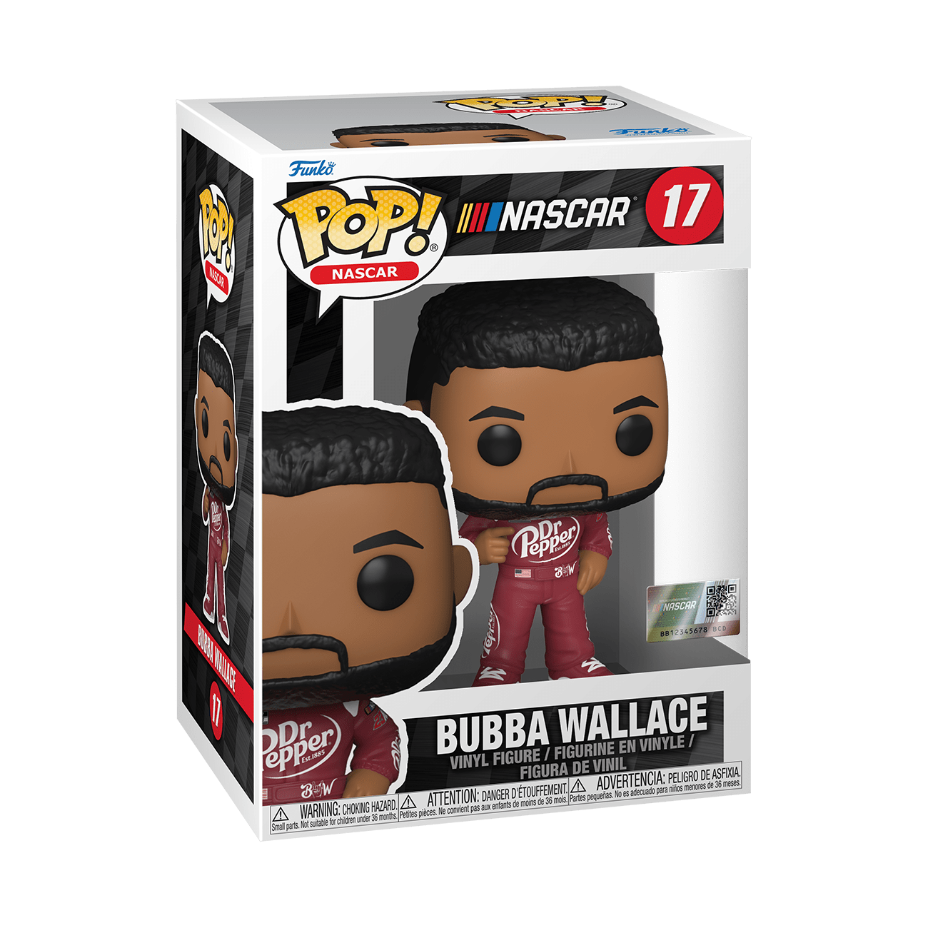POP! NASCAR: Bubba Wallace (Dr Pepper) by THE MIGHTY HOBBY SHOP