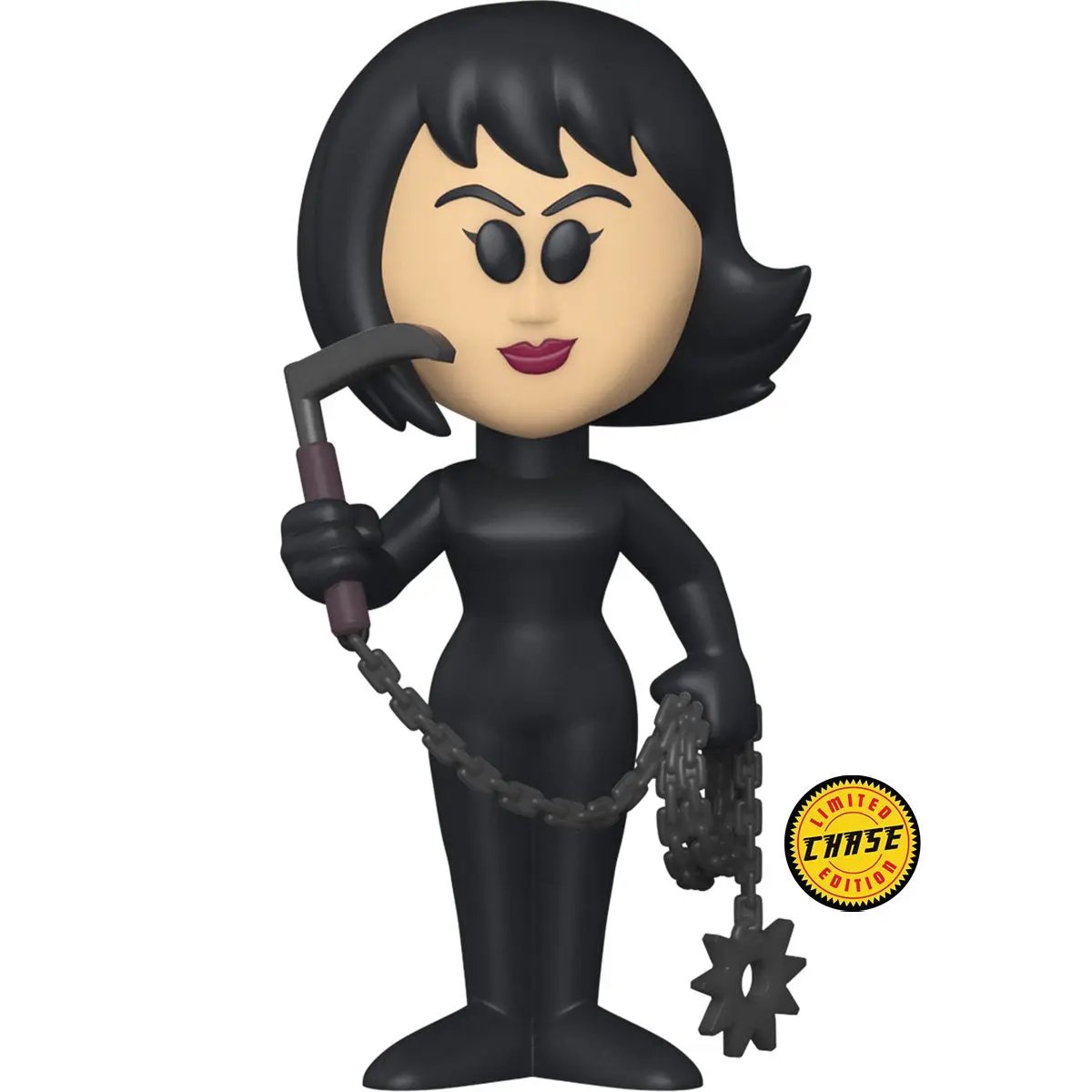 Vinyl SODA figure of Ashi from Samurai Jack by THE MIGHTY HOBBY SHOP, showcasing detailed design and vibrant colors.