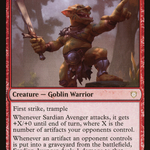Sardian Avenger (BRC-023) - The Brothers' War Commander