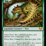 Blex, Vexing Pest // Search for Blex (STX-148) - Strixhaven: School of Mages