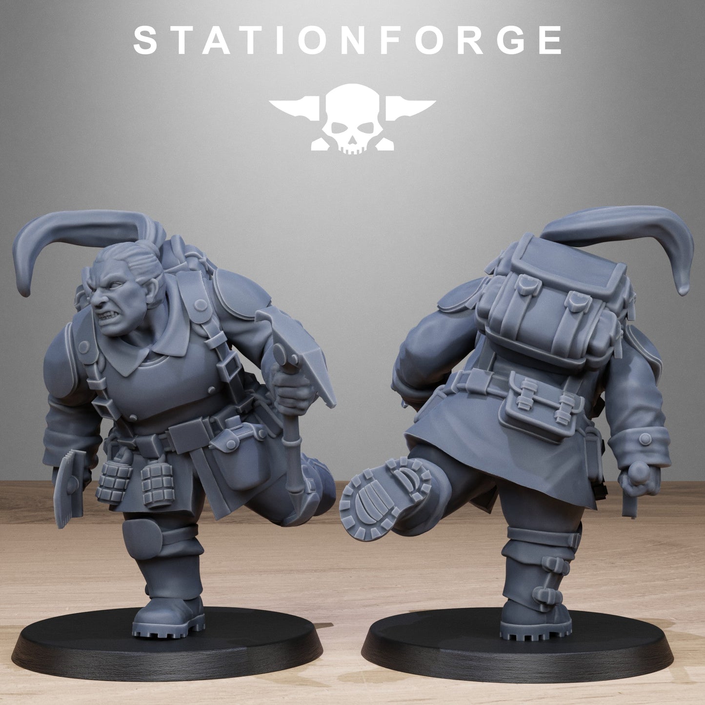 3D Printed FreeGuard Mutant Sisters x10 by StationForge Miniatures (Copy)