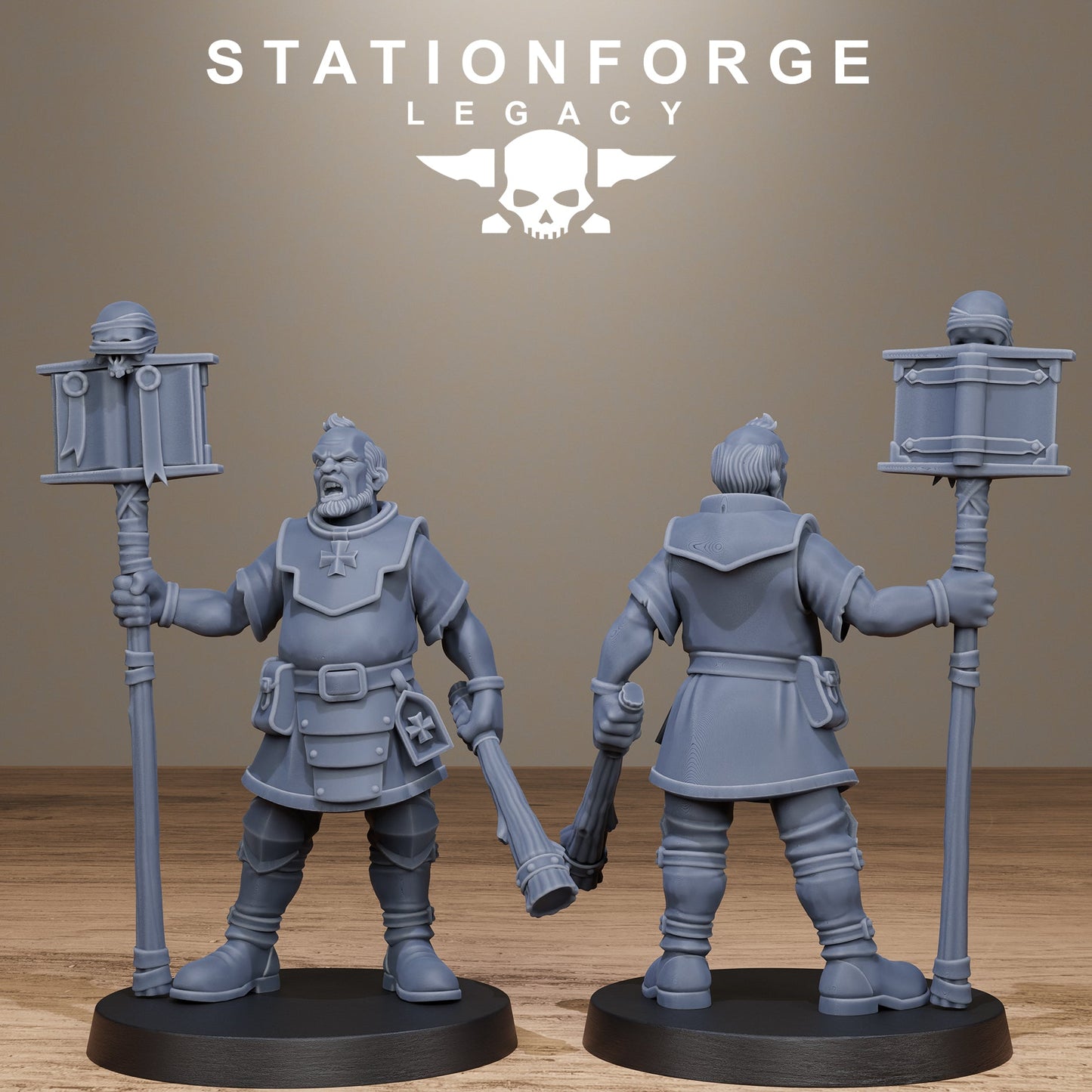 3D Printed Thorncrest Infantry by StationForge Miniatures