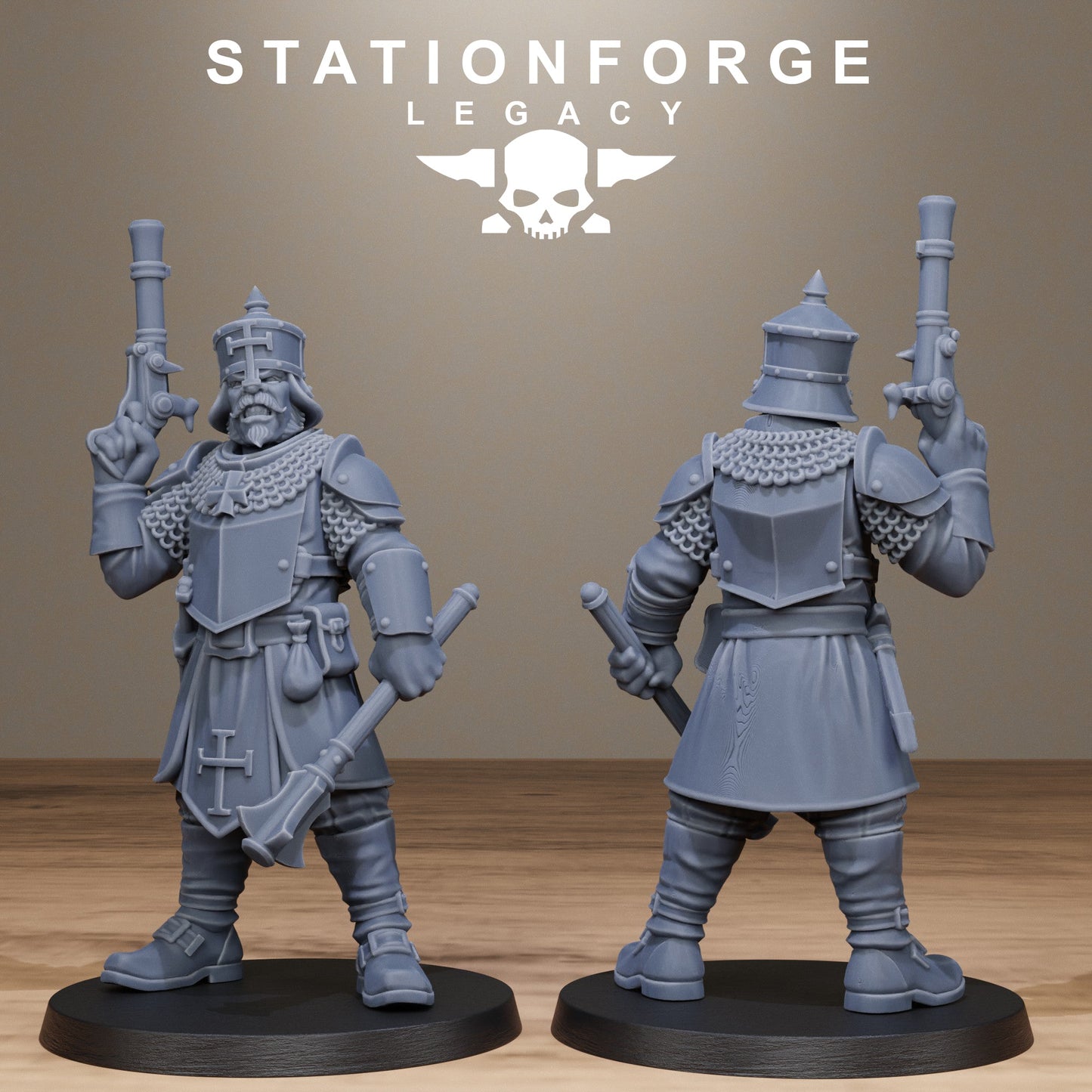 3D Printed Thorncrest Trackers by StationForge Miniatures