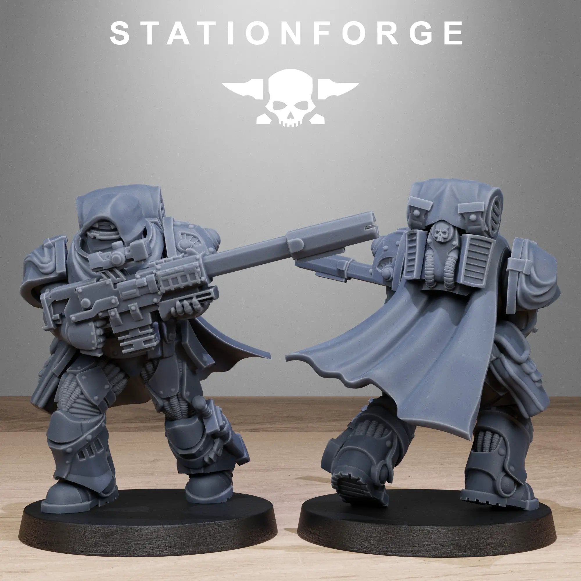 3D Printed Socratis Snipers x10 by StationForge Miniatures by Last Hope Miniatures