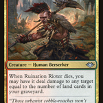 Ruination Rioter (MH1-213) - Modern Horizons