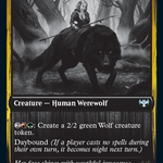 Child of the Pack // Savage Packmate (DBL-501) - Innistrad: Double Feature: (Double Faced Transform)