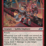 Goblin Girder Gang (UNF-397) - Unfinity Foil