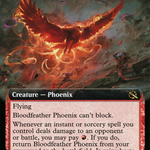 Bloodfeather Phoenix (MOM-362) - March of the Machine: (Extended Art)