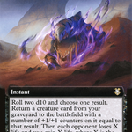 Grave Endeavor (AFC-293) - Forgotten Realms Commander: (Extended Art)