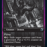 Heirloom Mirror // Inherited Fiend (DBL-105) - Innistrad: Double Feature: (Double Faced Transform)