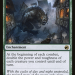 Unnatural Growth (PPMID-206P) - Innistrad: Midnight Hunt Promos