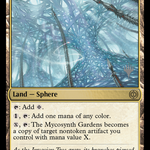 The Mycosynth Gardens (PPONE-256P) - Phyrexia: All Will Be One Promos