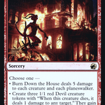 Burn Down the House (PRE-131S) - Innistrad: Midnight Hunt Promos Foil