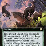 Wild Endeavor (AFC-312) - Forgotten Realms Commander: (Extended Art)