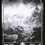 Plains (MID-269) - Innistrad: Midnight Hunt: (Full Art, Showcase)