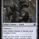 Iron Golem (AFR-247) - Adventures in the Forgotten Realms