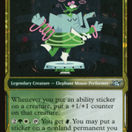 Tusk and Whiskers (UNF-524) - Unfinity: (Showcase) Foil