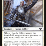 Haazda Officer (RNA-010) - Ravnica Allegiance
