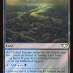 Choked Estuary (40K-268★) - Warhammer 40,000 Commander Foil