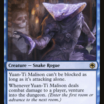 Yuan-Ti Malison (PPAFR-86P) - Adventures in the Forgotten Realms Promos