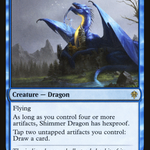 Shimmer Dragon (ELD-317) - Throne of Eldraine