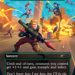 Triumph of the Hordes (SLD-445) - Secret Lair Drop / Battle Royale (Borderless)
