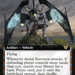 Aerial Surveyor (NEC-039) - Neon Dynasty Commander: (Extended Art)