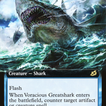 Voracious Greatshark (IKO-320) - Ikoria: Lair of Behemoths: (Extended Art)