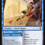 Brazen Borrower // Petty Theft (PPELD-39P) - Throne of Eldraine Promos