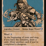 Imoen, Mystic Trickster (CLB-385) - Commander Legends: Battle for Baldur's Gate: (Showcase)